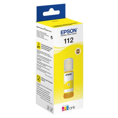 Контейнер з чорнилом Epson 112 EcoTank Pigment Yellow ink (C13T06C44A) (U0477643)