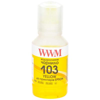 Чорнило WWM EPSON L3100/3110/3150 140г Yellow (E103Y) (U0366385)