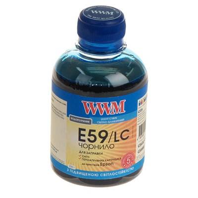 Чернила WWM EPSON StPro 7890/9890 200г Light Cyan (E59/LC) (U0019605)