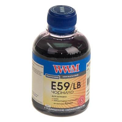 Чернила WWM EPSON StPro 7890/9890 200г Light Black (E59/LB) (U0019603)