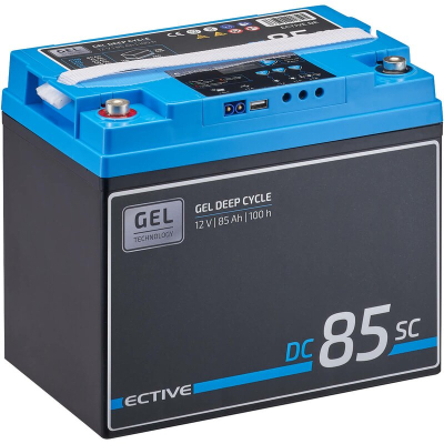 Батарея до ДБЖ Ective Ective DC 85SC 12V-85Ah, GEL Deep Cycle (TN3808) (U0796110)