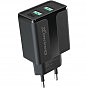 Зарядний пристрій Grand-X 5V 2,1A Black + cable USB-Lightning (CH15LTB) (U0326190)