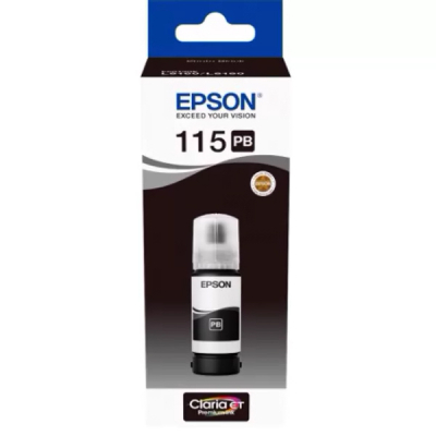 Контейнер з чорнилом Epson 115 EcoTank PhotoBlack (C13T07D14A) (U0576223)