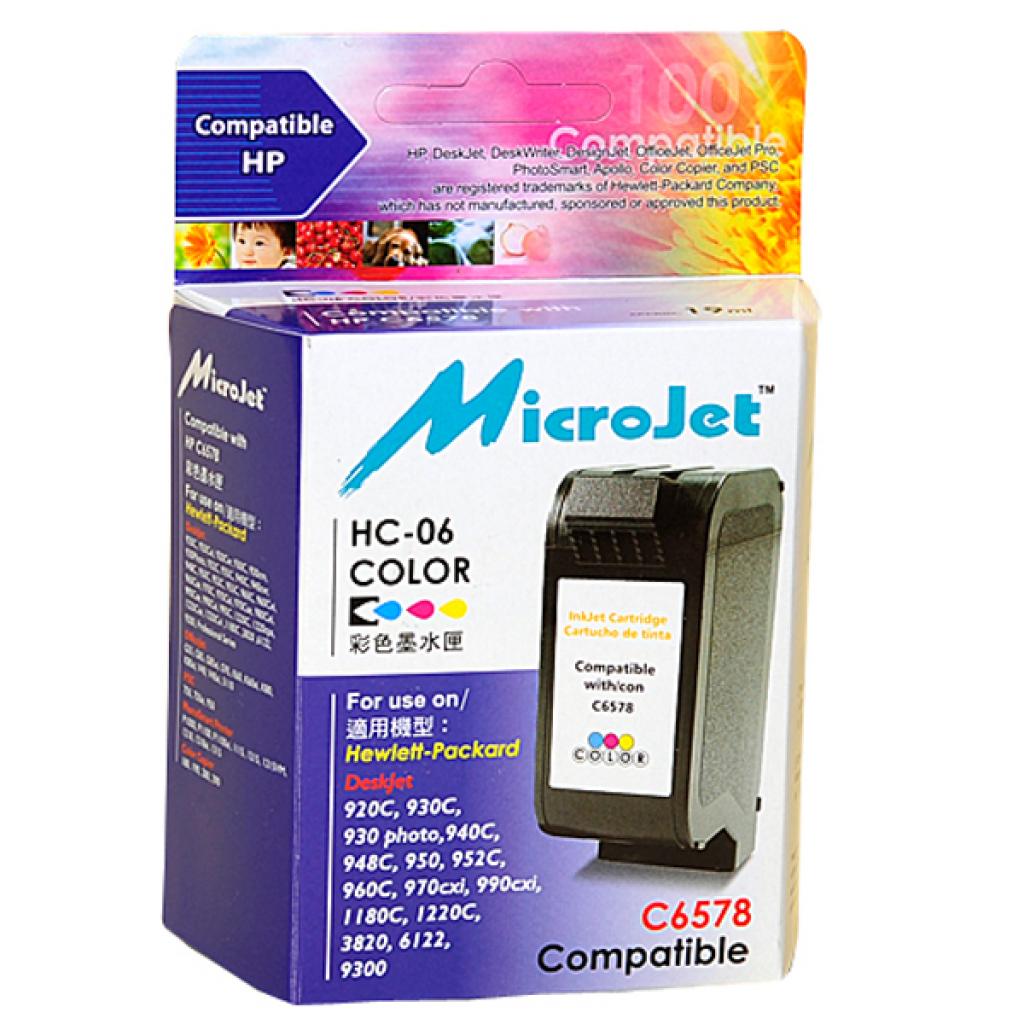 Картридж Microjet для HP №78 Color для HP DJ 930C/950C/970C (HC-06) (U0115174)