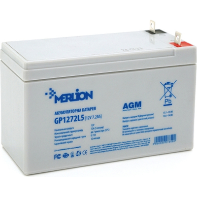 Батарея до ДБЖ Merlion GP1272L5 12V-7.2Ah (GP1272L5) (U0856833)