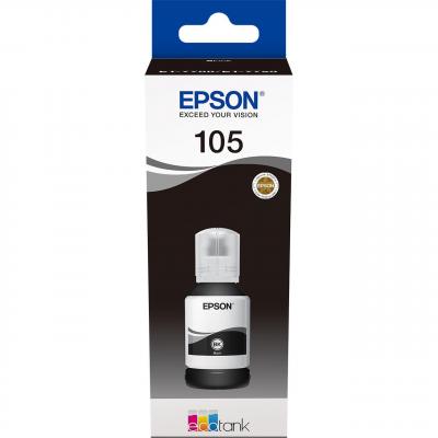 Контейнер с чернилами Epson 105 black pigmented (C13T00Q140) (U0344520)