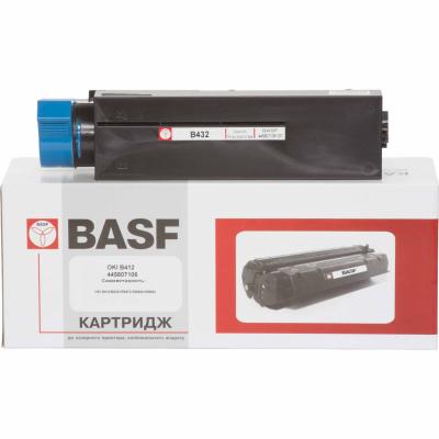 Тонер-картридж BASF OKI B412/B432/B512 , 445807106 (KT-B412-445807106) (U0422592)