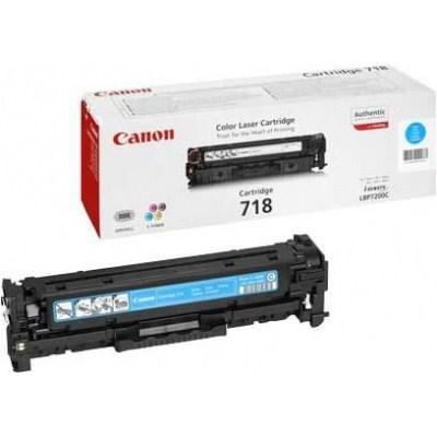 Картридж Canon 718 LBP-7200/ MF-8330/ 8350 cyan (2661B002) (S0014715)