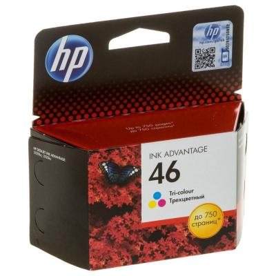 Картридж HP DJ No. 46 Ultra Ink Advantage Color (CZ638AE) (U0094434)