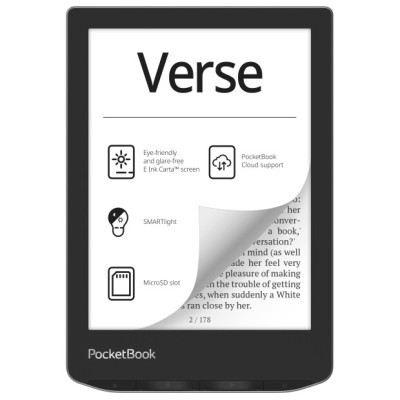 Электронная книга Pocketbook 629 Verse Mist Grey (PB629-M-CIS) (U0857948)