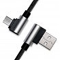 Дата кабель USB 2.0 AM to Micro 5P 1.0m Premium black REAL-EL (EL123500031) (U0358981)