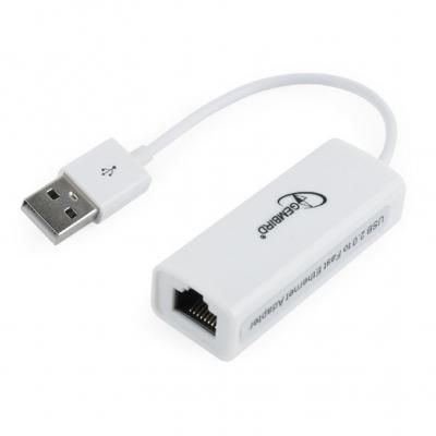 Переходник USB2.0 to Fast Ethernet GEMBIRD (NIC-U2-02) (U0375347)