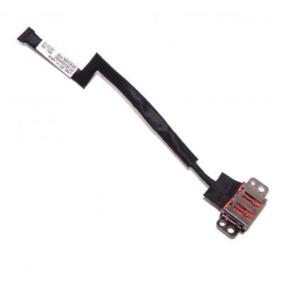 Роз'єм живлення ноутбука з кабелем Lenovo PJ974 (bevel USB), 5-pin, 11 см (A49108) (U0493172)