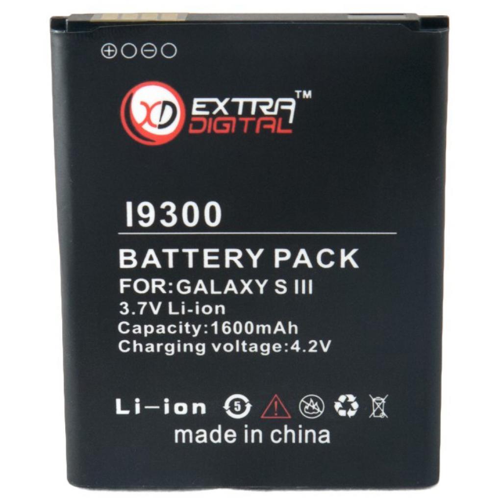 Аккумуляторная батарея для телефона Extradigital Samsung GT-i9300 Galaxy S3 (BMS6313) (U0157549)