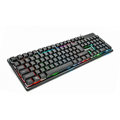 Клавіатура REAL-EL 7011 Comfort Backlit Black (U0444614)