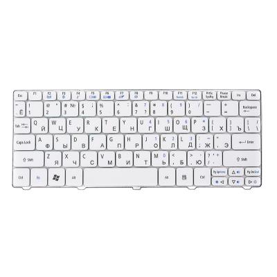 Клавиатура ноутбука Acer Aspire One 521/eMachines 350 белый, без фрейма (KB312641) (U0398841)