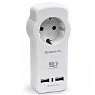 Зарядное устройство REAL-EL 2*USB 15W (CS-30)