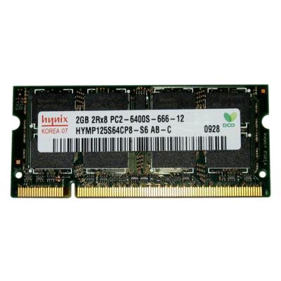 Модуль пам'яті для ноутбука SoDIMM DDR2 2GB 800 MHz Hynix (HYMP125S64CP8-S6) (U0427459)