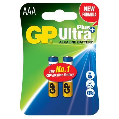 Батарейка Gp AAA LR03 Ultra Plus Alcaline * 2 (24AUP-U2 / GP24AUP-2UE2) (U0262208)