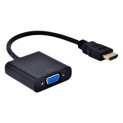 Перехідник ST-Lab HDMI male to VGA F (з кабелями аудіо і живлення від USB) (U-990) (U0641687)