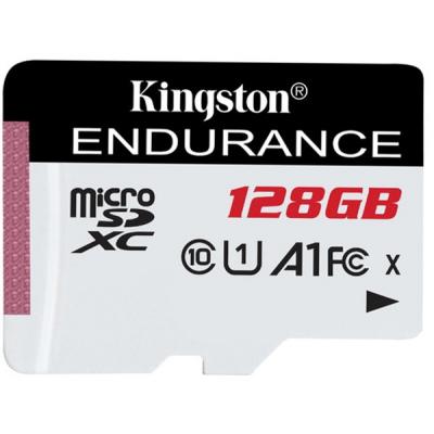 Карта памяти Kingston 128GB microSDXC class 10 UHS-I U1 A1 High Endurance (SDCE/128GB) (U0355595)