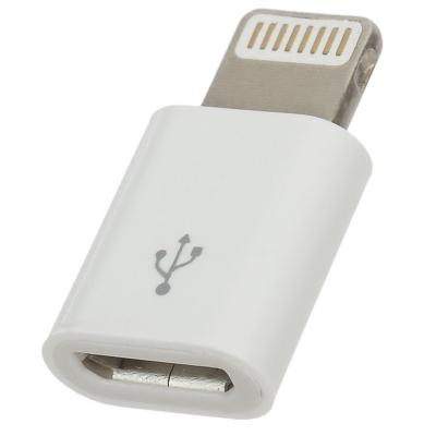 Переходник PowerPlant Apple Lightning 8-pin to Micro USB (DV00DV4047) (U0105886)