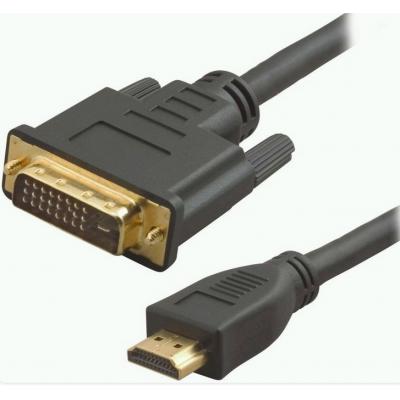 Кабель мультимедийный HDMI to DVI 24+1 1.8m Atcom (3808) (U0084195)
