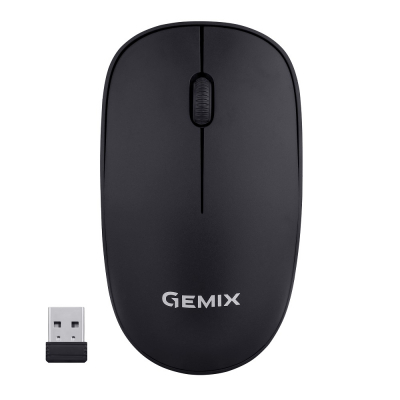 Мышка Gemix GM195 Wireless Black (GM195Bk) (U0644007)