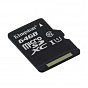 Карта памяти Kingston 64GB microSDXC Class 10 Canvas Select Plus 100R A1 (SDCS2/64GBSP) (U0391644)