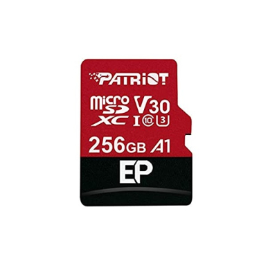Карта пам'яті Patriot 256GB microSDXC class 10 UHS-I/U3 EP A1 (PEF256GEP31MCX) (U0654945)