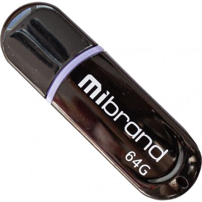 USB флеш накопитель Mibrand 64GB Panther Black USB 2.0 (MI2.0/PA64P2B) (U0538190)