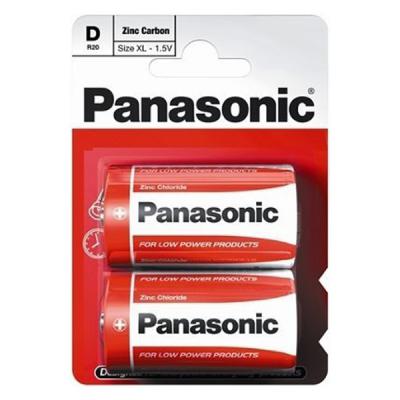 Батарейка Panasonic D R20 RED ZINK * 2 (R20REL/2BPR) (U0063182)