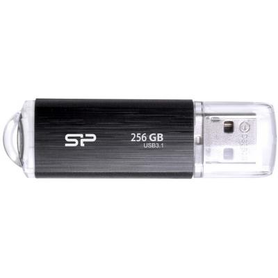 USB флеш накопичувач Silicon Power 256GB Blaze b02 Black USB 3.0 (SP256GBUF3B02V1K) (U0434887)
