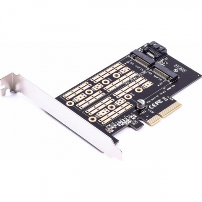 Контролер AgeStar PCIe 3.0 X2 for SSD M.2 NVMe (AS-MC02) (U0584805)
