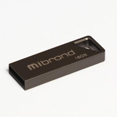 USB флеш накопитель Mibrand 16GB Stingray Grey USB 2.0 (MI2.0/ST16U5G) (U0538212)
