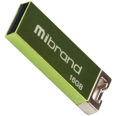 USB флеш накопитель Mibrand 16GB Сhameleon Light Green USB 2.0 (MI2.0/CH16U6LG) (U0538224)