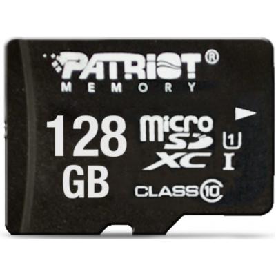 Карта пам'яті Patriot 128GB microSDXC class 10 UHS-I LX (PSF128GMCSDXC10) (U0416191)