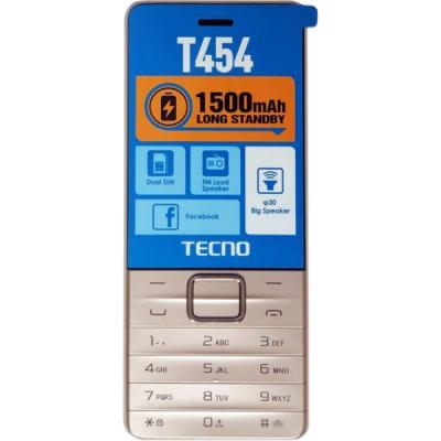 Мобільний телефон Tecno T454 Champagne Gold (4895180745980) (U0482053)