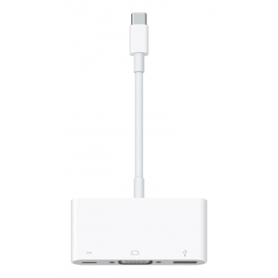 Порт-реплікатор Apple USB-C to VGA Multiport Adapter (MJ1L2ZM/A) (U0147940)