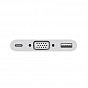 Порт-репликатор Apple USB-C to VGA Multiport Adapter (MJ1L2ZM/A) (U0147940)
