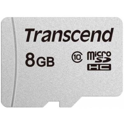 Карта памяти Transcend 8GB microSDHC class 10 UHS-I (TS8GUSD300S) (U0344989)