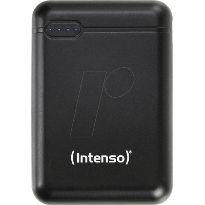 Батарея універсальна Intenso XS10000 10000mAh microUSB, USB-A, USB Type-C, Black (7313530) (U0743851)