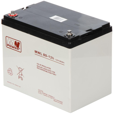 Батарея до ДБЖ MWPower AGM 12V-80Ah (MWL 80-12h) (U0745270)