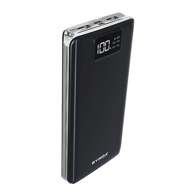 Батарея универсальная Syrox PB107 20000mAh, USB*2, Micro USB, Type C, black (PB107_black) (U0744852)