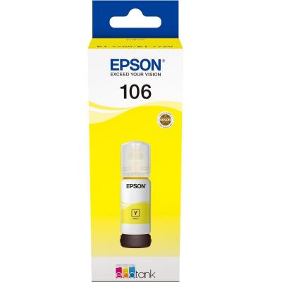 Контейнер с чернилами Epson 106 yellow (C13T00R440) (U0344516)