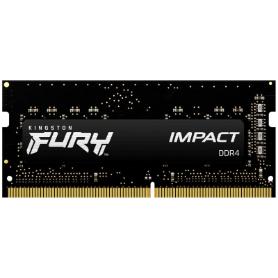Модуль пам'яті для ноутбука SoDIMM DDR4 16GB 3200 MHz Impact Kingston Fury (ex.HyperX) (KF432S20IB/16) (U0604473)