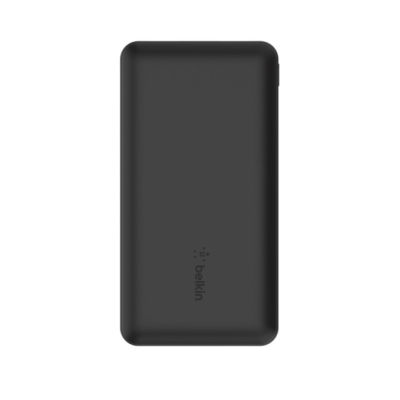 Батарея універсальна Belkin 10000mAh, USB-C, 2*USB-A, 3A max, 6» USB-A to USB-C cable, Black (BPB011btBK) (U0745181)