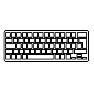Клавіатура ноутбука Samsung Aegis 600B черная с ТП RU (A43205) (U0234043)