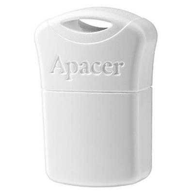 USB флеш накопитель Apacer 64GB AH116 White USB 2.0 (AP64GAH116W-1) (U0316255)