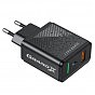 Зарядное устройство Grand-X Fast Charge 3-в-1 Quick Charge 3.0, FCP, AFC, 18W CH-650 (CH-650) (U0424497)